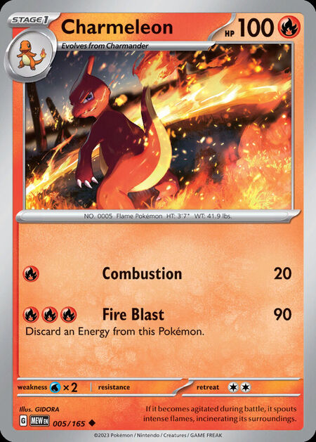 Charmeleon MEW 5