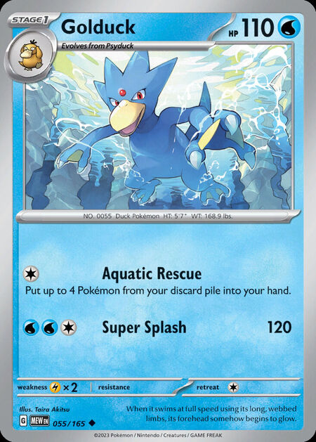 Golduck MEW 55