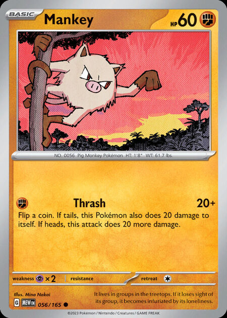 Mankey MEW 56