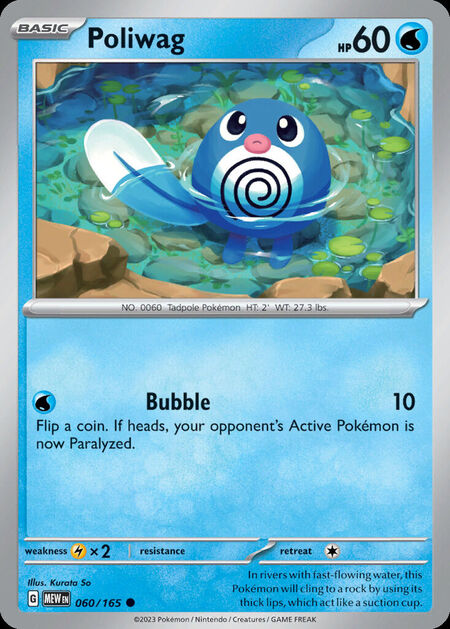 Poliwag MEW 60