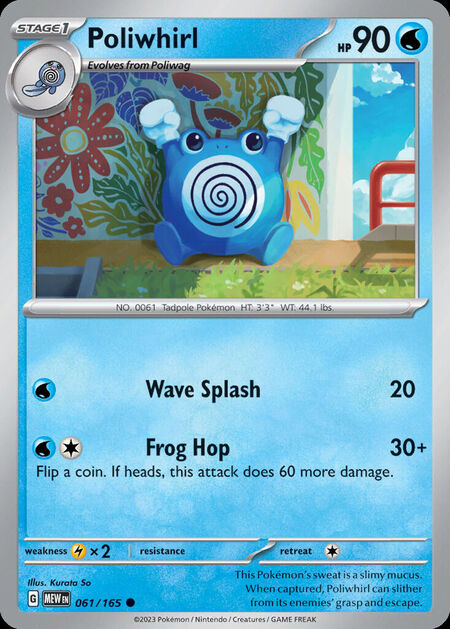 Poliwhirl MEW 61