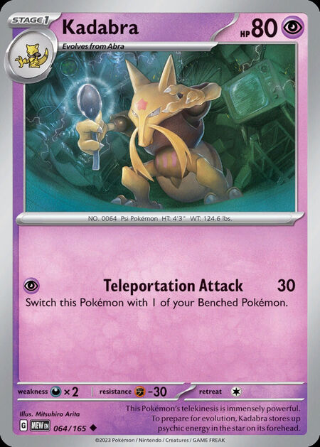 Kadabra MEW 64