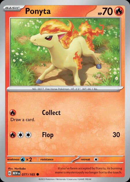 Ponyta MEW 77