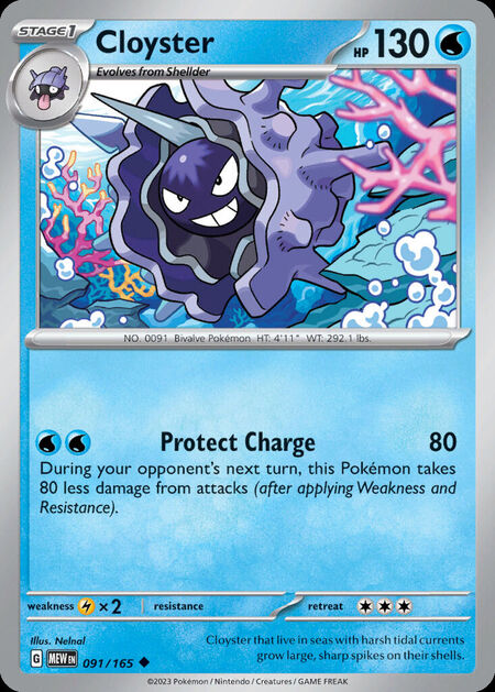 Cloyster MEW 91