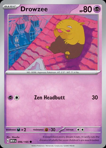 Drowzee MEW 96
