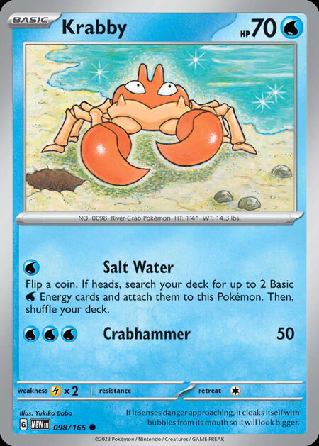 Krabby MEW 98