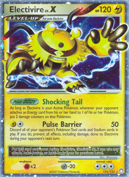Electivire Mysterious Treasures 121