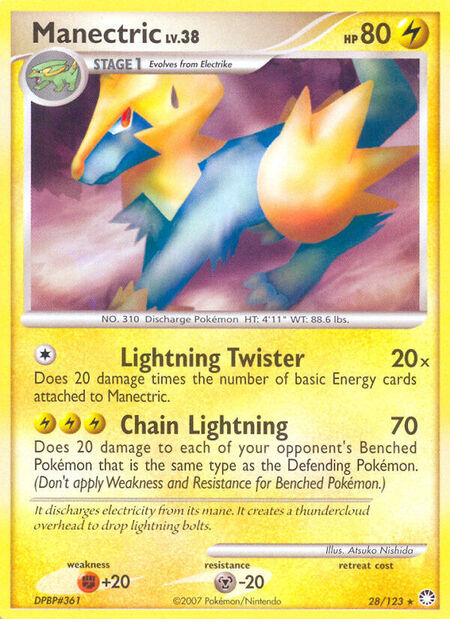 Manectric Mysterious Treasures 28