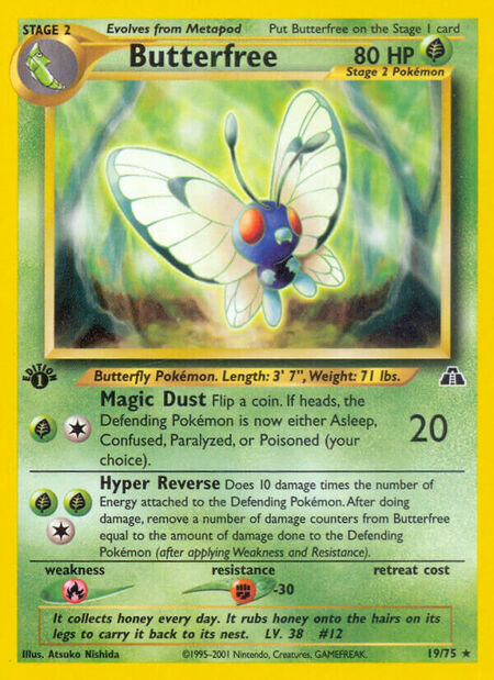 Butterfree Neo Discovery 19