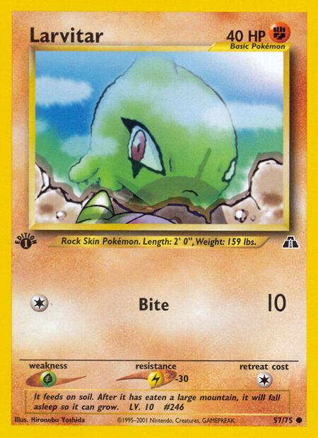 Larvitar Neo Discovery 57