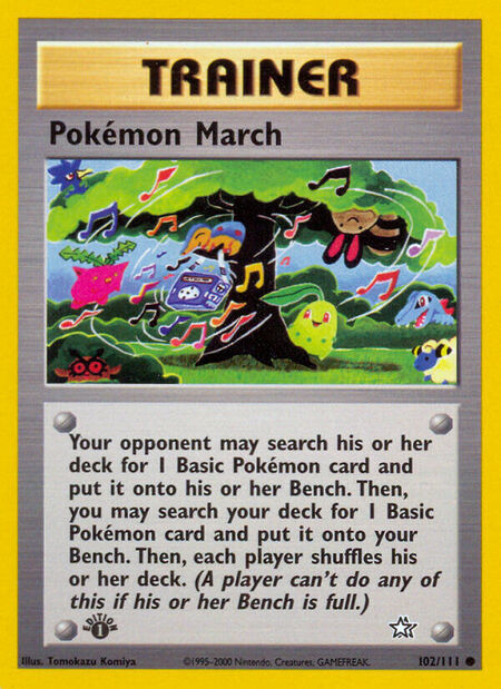 Pokémon March Neo Genesis 102