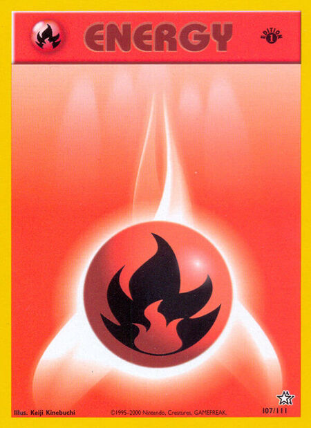 Fire Energy Neo Genesis 107