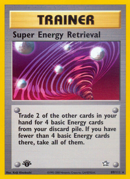 Super Energy Retrieval Neo Genesis 89