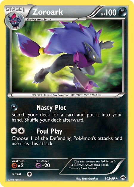 Zoroark NXD 102