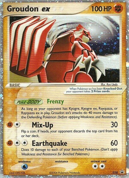 Groudon ex NBSP 038