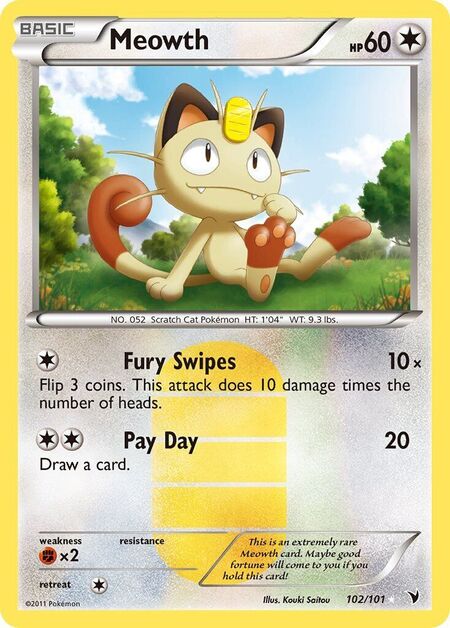 Meowth Noble Victories 102