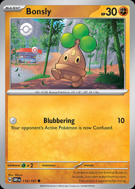 Bonsly OBF 110