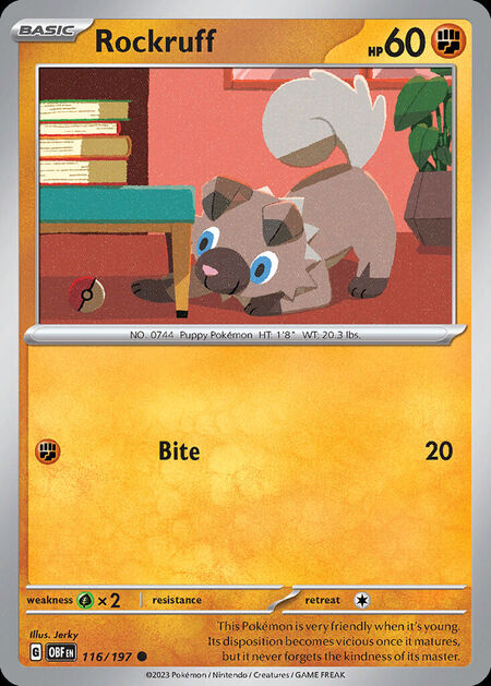 Rockruff OBF 116