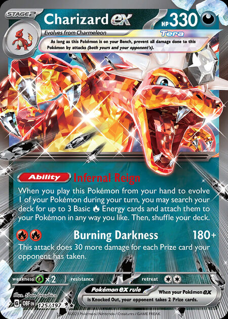 Charizard ex OBF 125