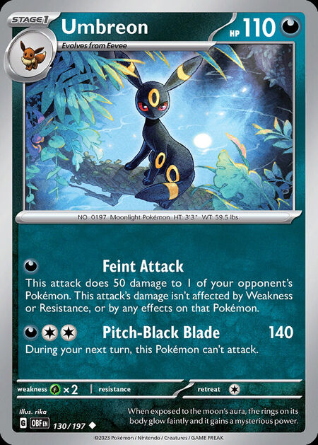 Umbreon OBF 130