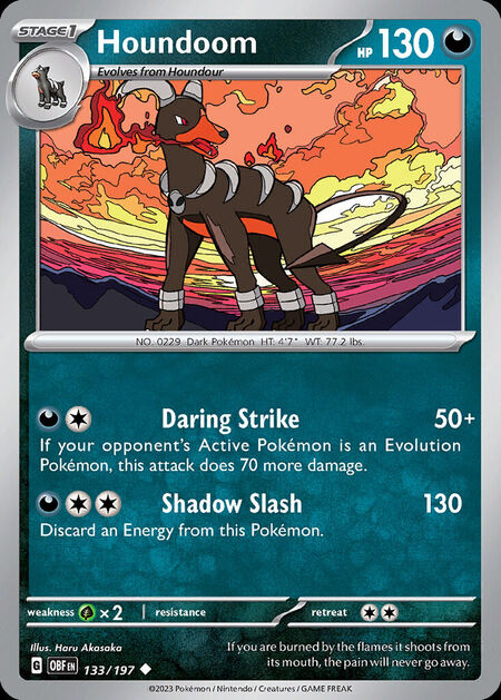 Houndoom OBF 133