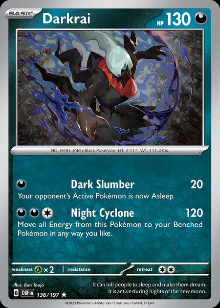Darkrai OBF 136