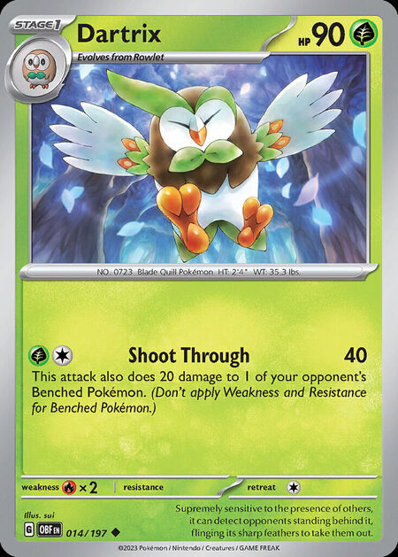 Dartrix OBF 14