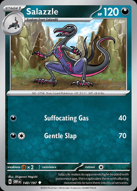 Salazzle OBF 140