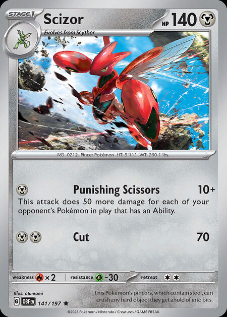 Scizor OBF 141