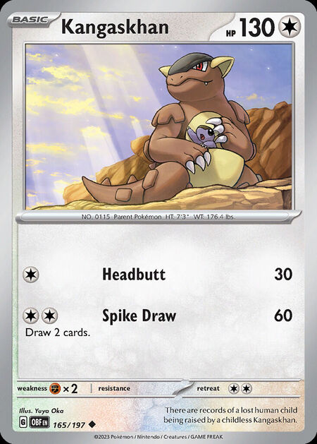 Kangaskhan OBF 165