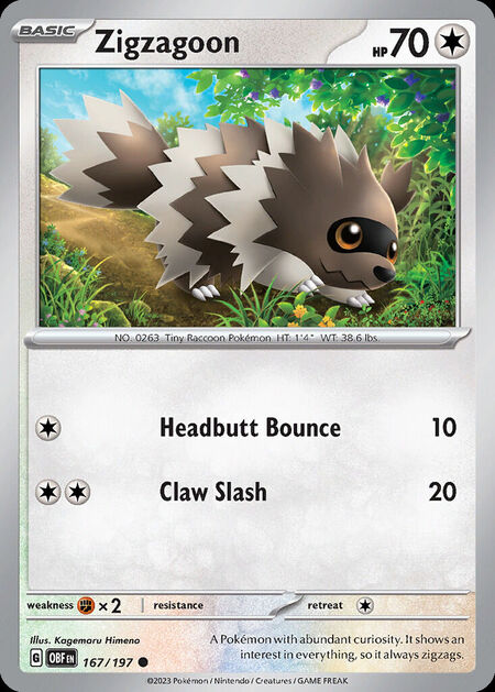 Zigzagoon OBF 167
