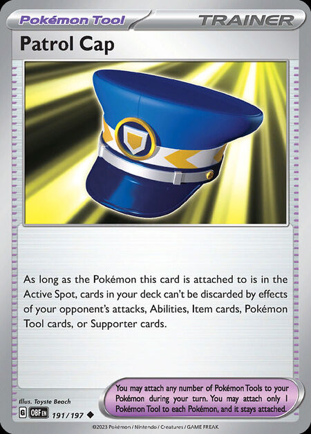 Patrol Cap OBF 191