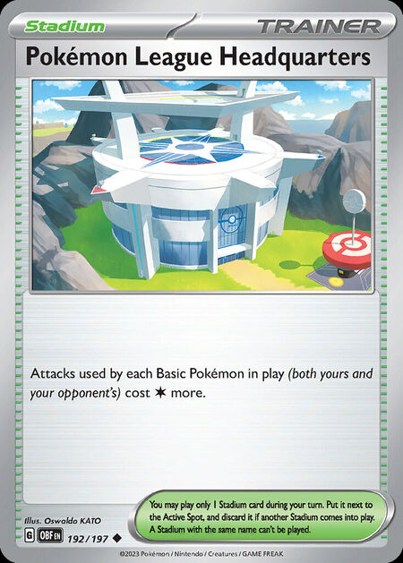 Pokémon League Headquarters OBF 192