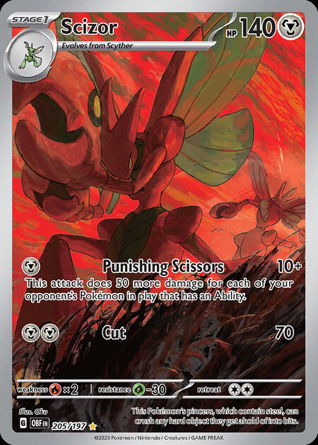 Scizor OBF 205