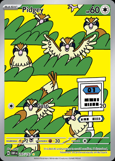Pidgey OBF 207