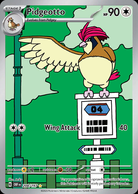 Pidgeotto OBF 208
