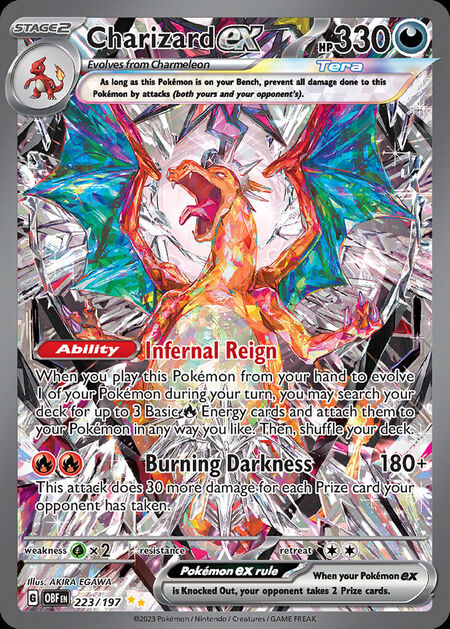 Charizard ex OBF 223