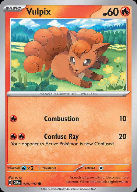 Vulpix OBF 28