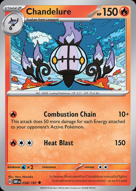 Chandelure OBF 38