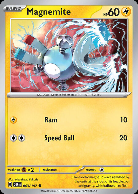 Magnemite OBF 63