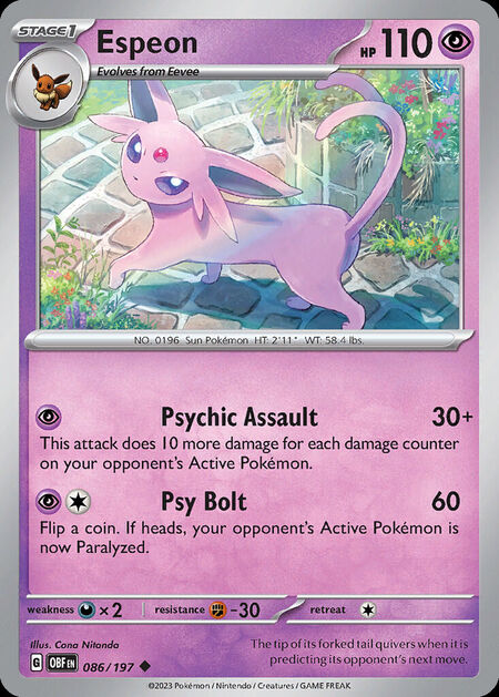 Espeon OBF 86