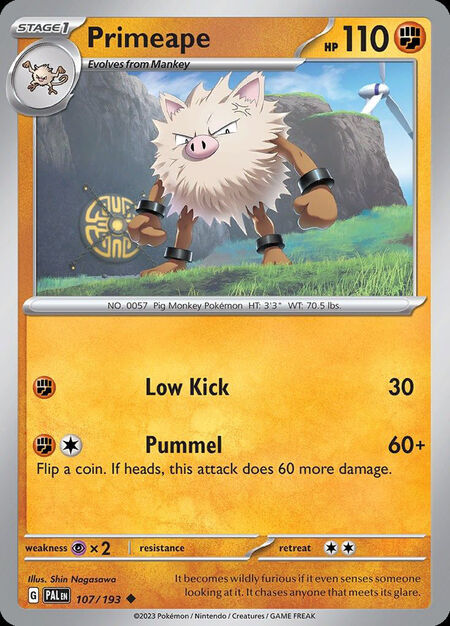 Primeape PAL 107
