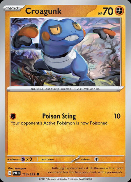 Croagunk PAL 114