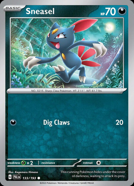 Sneasel PAL 133