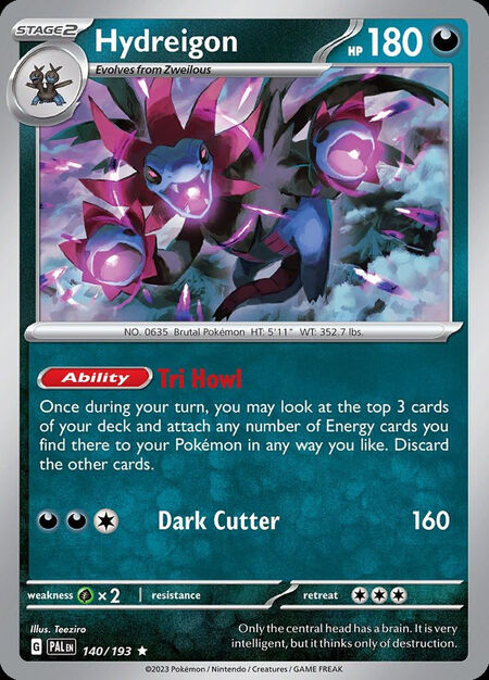 Hydreigon PAL 140
