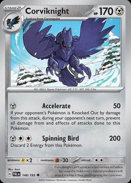 Corviknight PAL 148