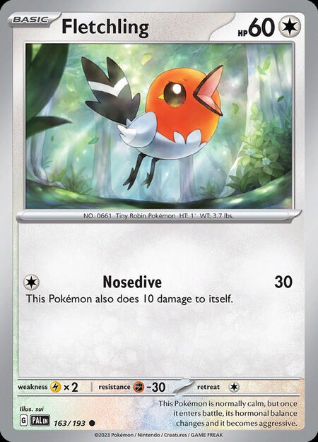 Fletchling PAL 163