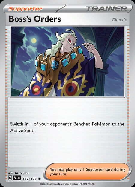 Boss's Orders (Ghetsis) PAL 172