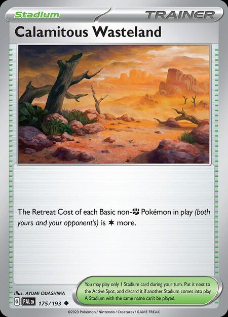Calamitous Wasteland PAL 175