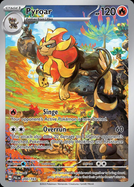 Pyroar PAL 200